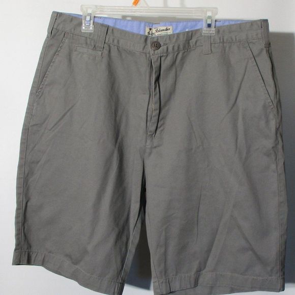 𝅺original Islandia Clothing Co. Shorts Grey Men SIZE 40 - Picture 2 of 5